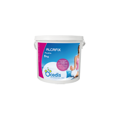 Alcafix poudre (TAC=alcalinité de l'eau) - seau 5kg - Ocedis