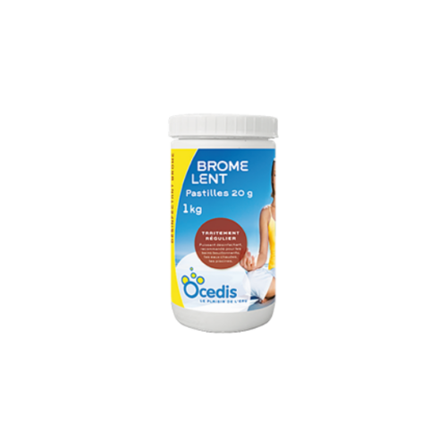 Brome lent pastilles - bidon 1Kg - Ocedis