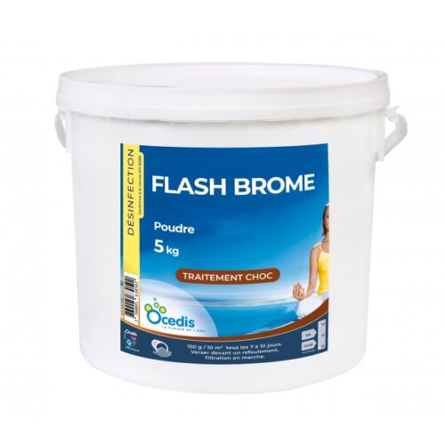 Flash brome poudre (brome choc) - seau 5kg - Ocedis