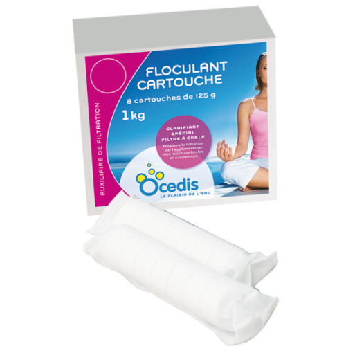 Floculant cartouche - boîte 1kg - Ocedis