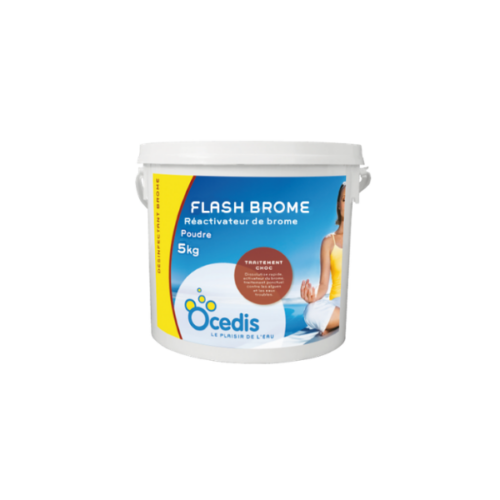 Flash brome poudre (brome choc) - seau 5kg -  Ocedis ou Acti