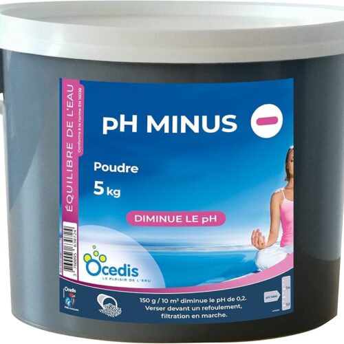 pH minus poudre – seau 5kg