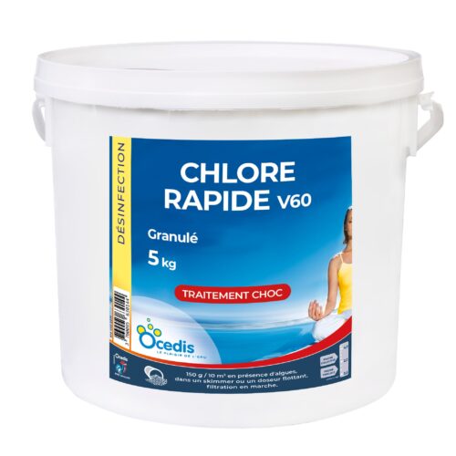 CHLORE RAPIDE V60 granulé 5kg